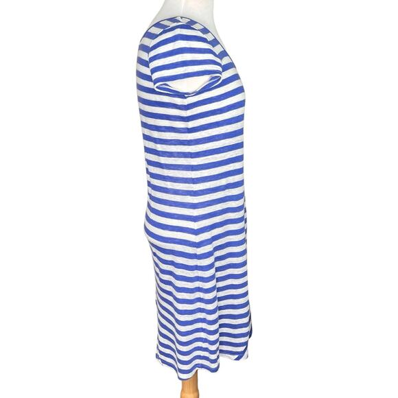 Tommy Bahama Women’s Linen Blue & White Striped Nautical Coastal Dress XXS - Picture 5 of 10